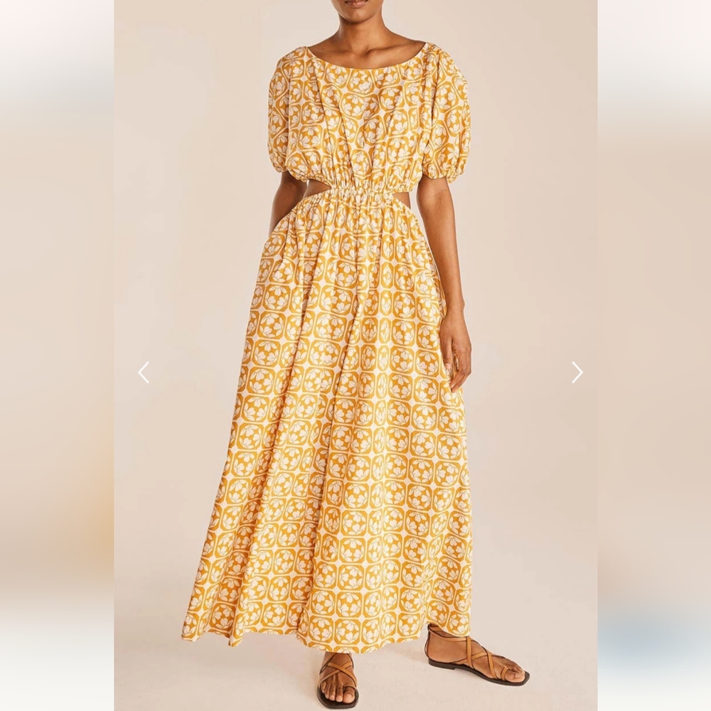 NWT Rebecca Taylor Lattice Fleur Poplin Jumpsuit Size 4